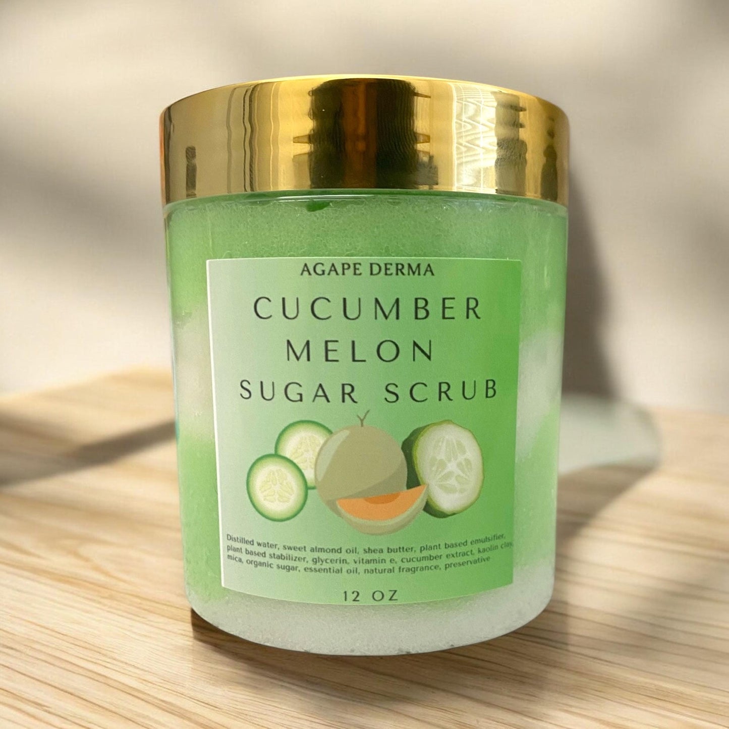 Foaming Sugar Scrub | Exfoliating Body Scrub | Foaming Moisturizing Sugar Scrub