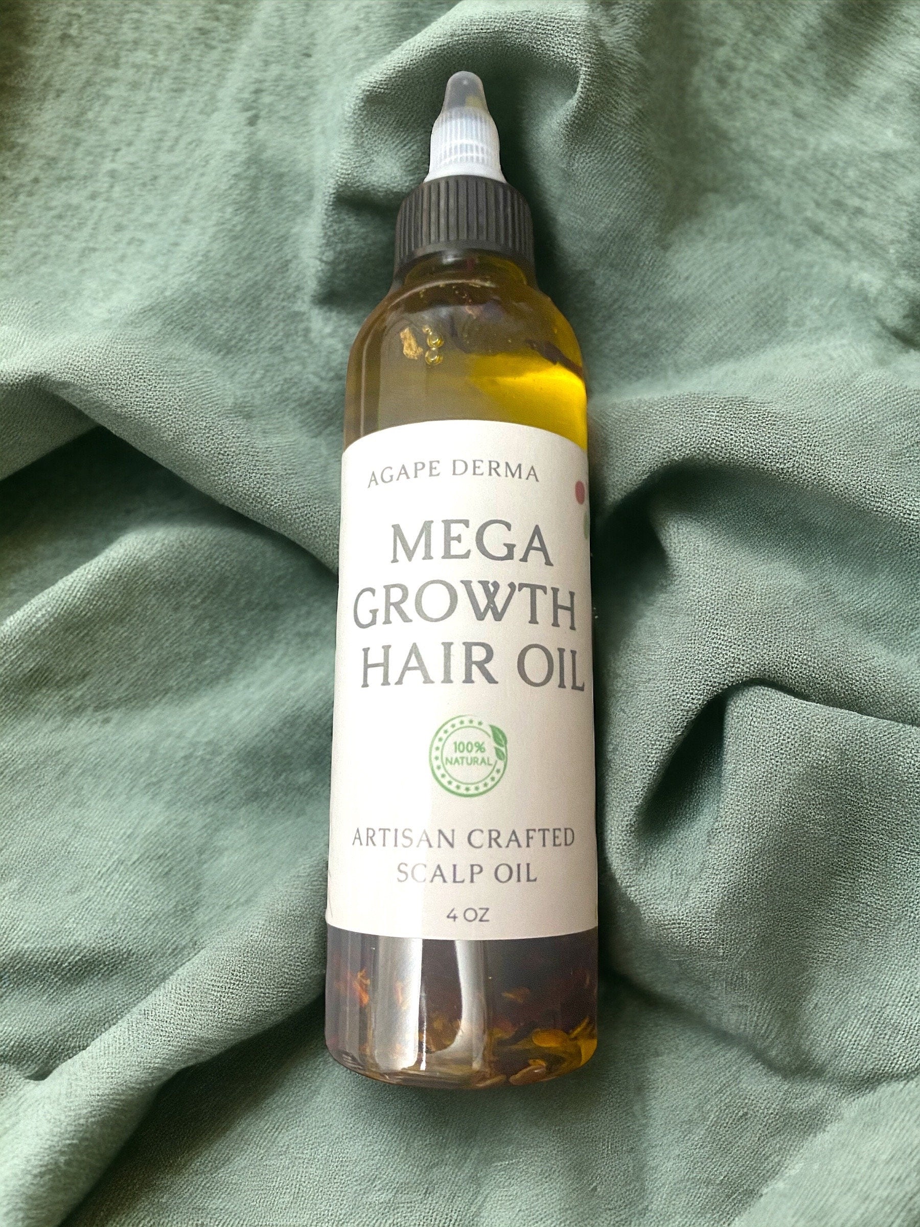 Mega Growth Nourishing Organic Hair Oil 4oz