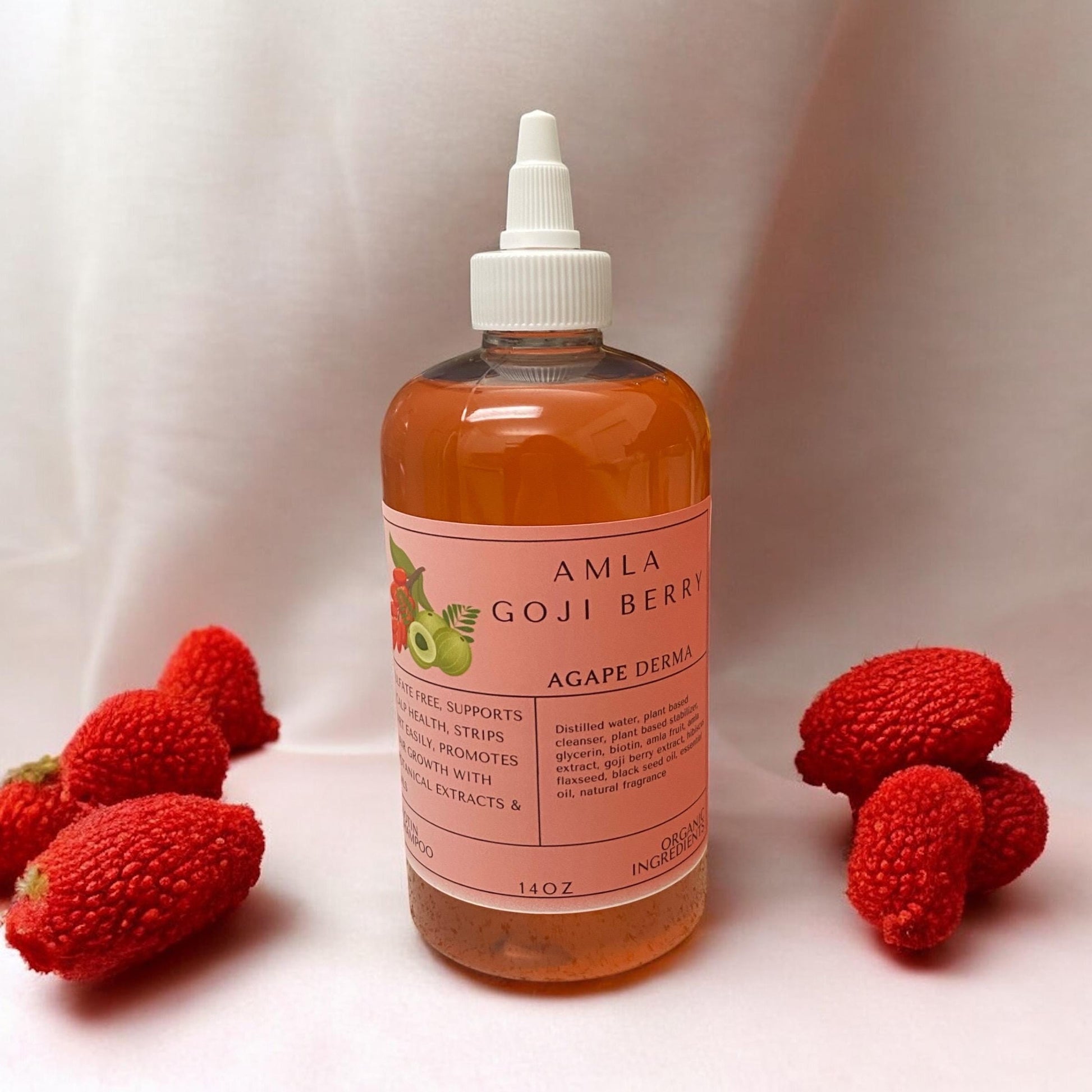 Biotin Natural Shampoo 14oz - Ultra Moisturizing • Infused with hair growth ingredients